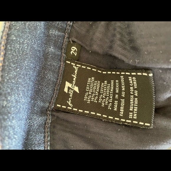 👖 7 For All Mankind b(air) Cropped Boot Denim - Picture 6 of 11